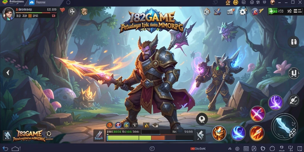 Gameplay mendebarkan di 182GAME dengan grafis menawan.