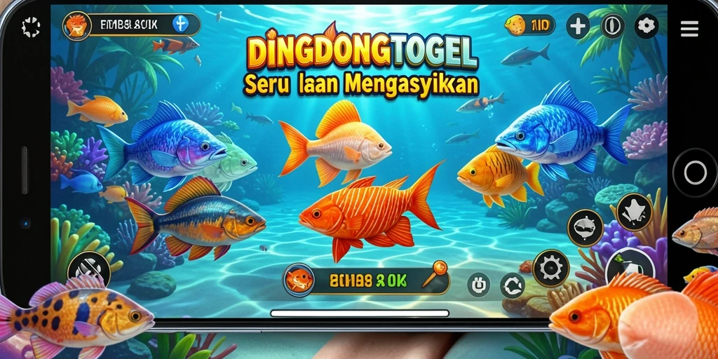 Gameplay seru Tembak Ikan di DINGDONGTOGEL.