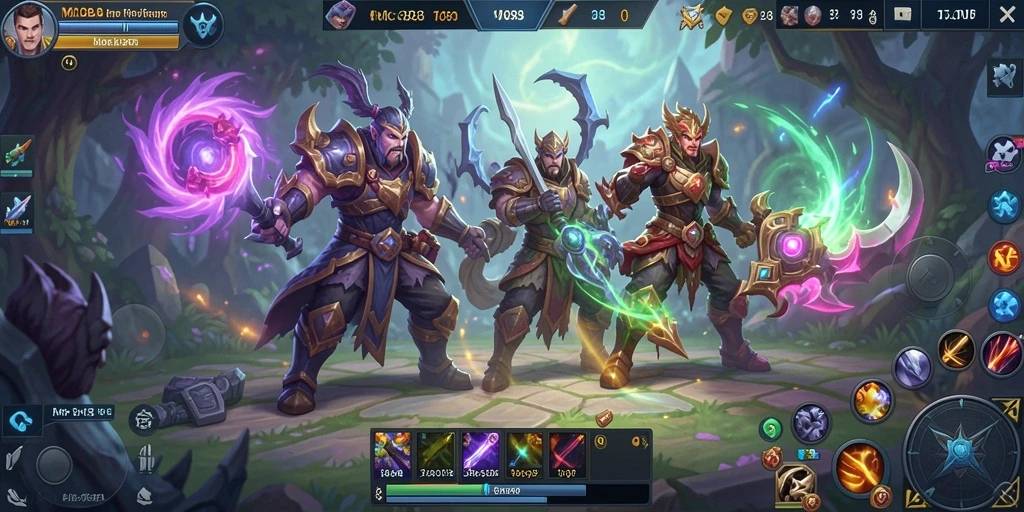 Tampilan gameplay seru di MC888 dengan aksi epik.
