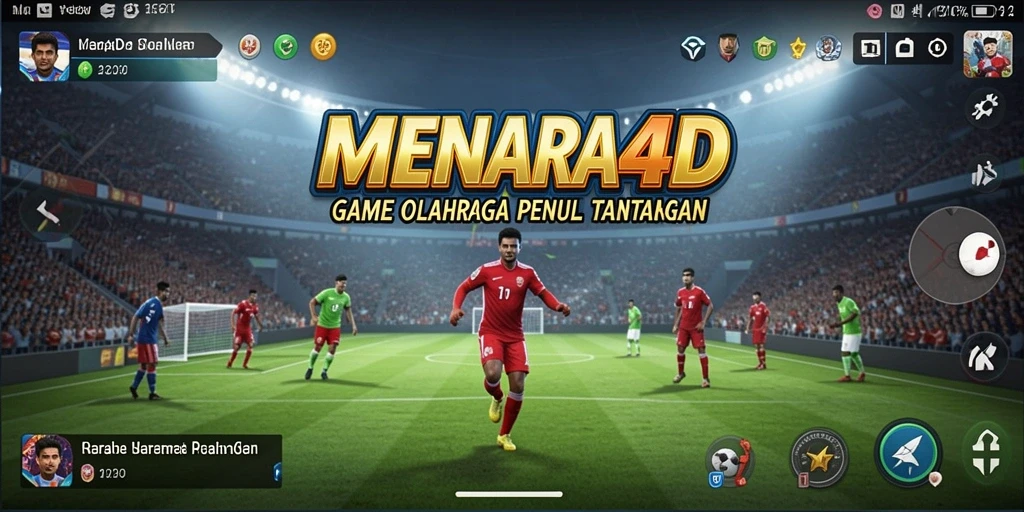 Tampilan gameplay MENARA4D yang mendebarkan dan penuh aksi.