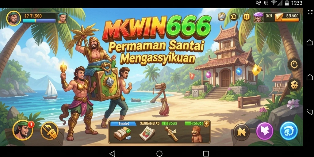 Screenshot MKWIN666 menampilkan gameplay yang menarik dan mudah dipahami.