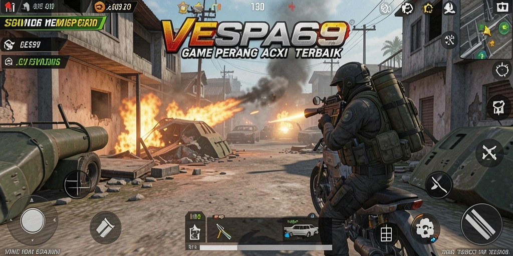 Tampilan menegangkan saat bertempur di VESPA69 dengan TPS.
