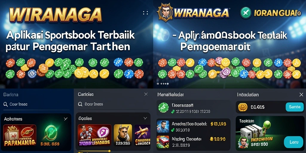 Tampilan gameplay seru dari WIRANAGA saat bertaruh langsung.